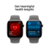 Apple Watch Series 11 GPS + Cellular 42mm Natural Titanium Case with Stone Grey Sport Band - M/L,Mod