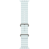 49mm Ice Blue Ocean Band - Natural Titanium Finish