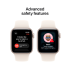 Apple Watch SE 3 GPS + Cellular 40mm Starlight Aluminium Case with Starlight Sport Band - M/L,Model