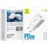 Адаптер Blueo (BT5925) PD30W GaN Series (White)