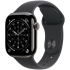 Apple Watch Series 11 GPS + Cellular 42mm Slate Titanium Case with Black Sport Band - S/M,Model A333
