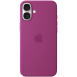 СИЛІКОНОВИЙ ЧОХОЛ IPHONE 16 PLUS SI CASE FUCHSIA-ZML