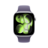 Apple Watch Series 11 GPS + Cellular 46mm Silver Aluminium Case with Purple Fog Sport Band - M/L,Mod