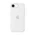 СИЛІКОНОВИЙ ЧОХОЛ IPHONE 16E SI CASE WHITE-ZML