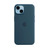 iPhone 14 Silicone Case with MagSafe - Storm Blue,Model A2910