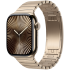 ЛАНКОВИЙ БРАСЛЕТ ДЛЯ ГОДИННИКА APPLE WATCH 42 GOLD ZML
