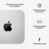 Mac Studio Silver A3389 M3 Ultra 32C CPU 80C GPU 512GB Back: 4хTB 52x USB-A HDMI 10Gb 4TB SSD