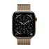 РЕМІНЕЦЬ ДЛЯ ГОДИННИКА APPLE WATCH 46 GOLD ML M/L-ZML