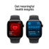 Apple Watch Series 11 GPS + Cellular 42mm Slate Titanium Case with Black Sport Band - S/M,Model A333