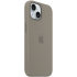 СИЛІКОНОВИЙ ЧОХОЛ IPHONE 15 SI CASE CLAY- ZML