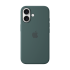 iPhone 16 Silicone Case with MagSafe - Lake Green,Model A3313