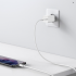 Зарядний пристрій Baseus Super Silicone PD Charger 25W (1Type-C) + Cable Type-C to Type-C 3A (1m) Wh