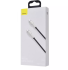 Кабель Baseus Cafule Metal Type-C to Type-C 100W 1m Black