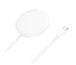 Бездротовий ЗП HOCO CW52 Enjoy magnetic ws fast charging White